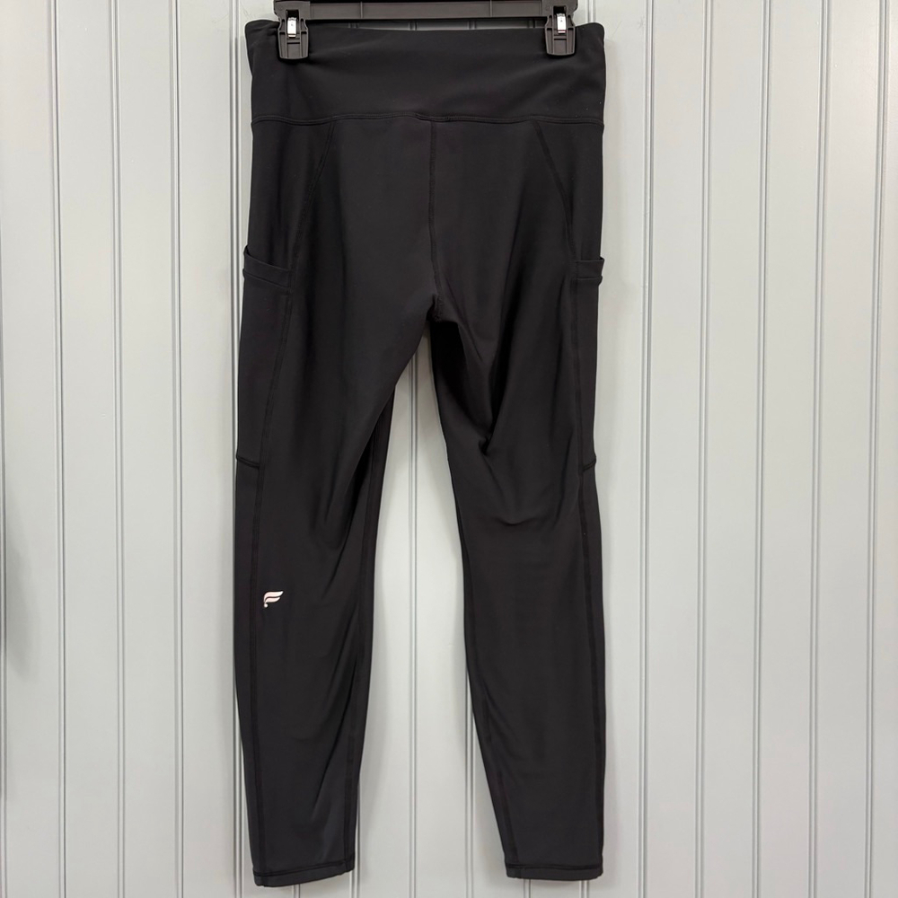 Fabletics Black Leggings Size Medium - Picture 2 of 3